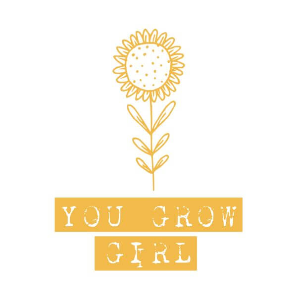 You Grow Girl Women's T-Shirt - White 0