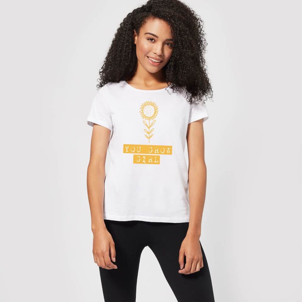 You Grow Girl Women's T-Shirt - White 1