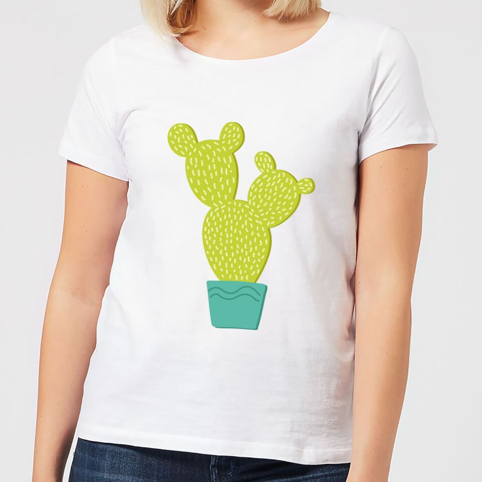 Tall Cactus Women's T-Shirt - White