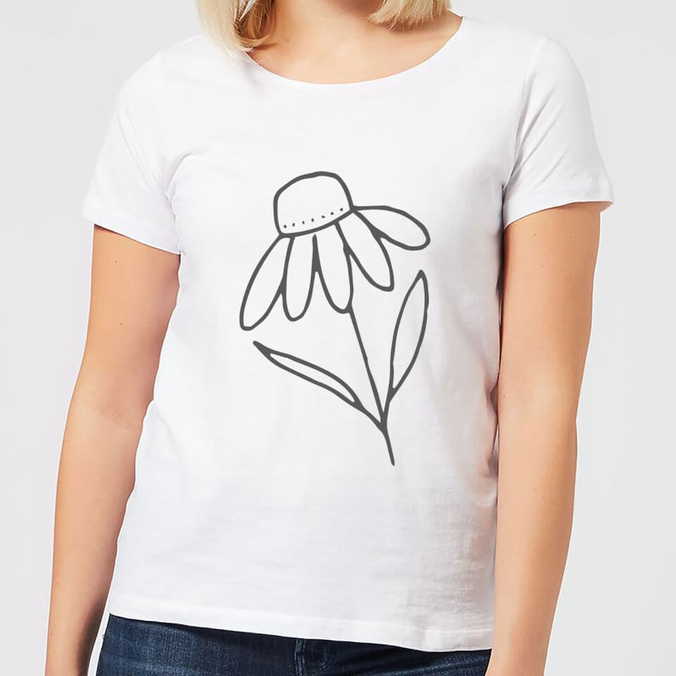 Flower Women's T-Shirt - White