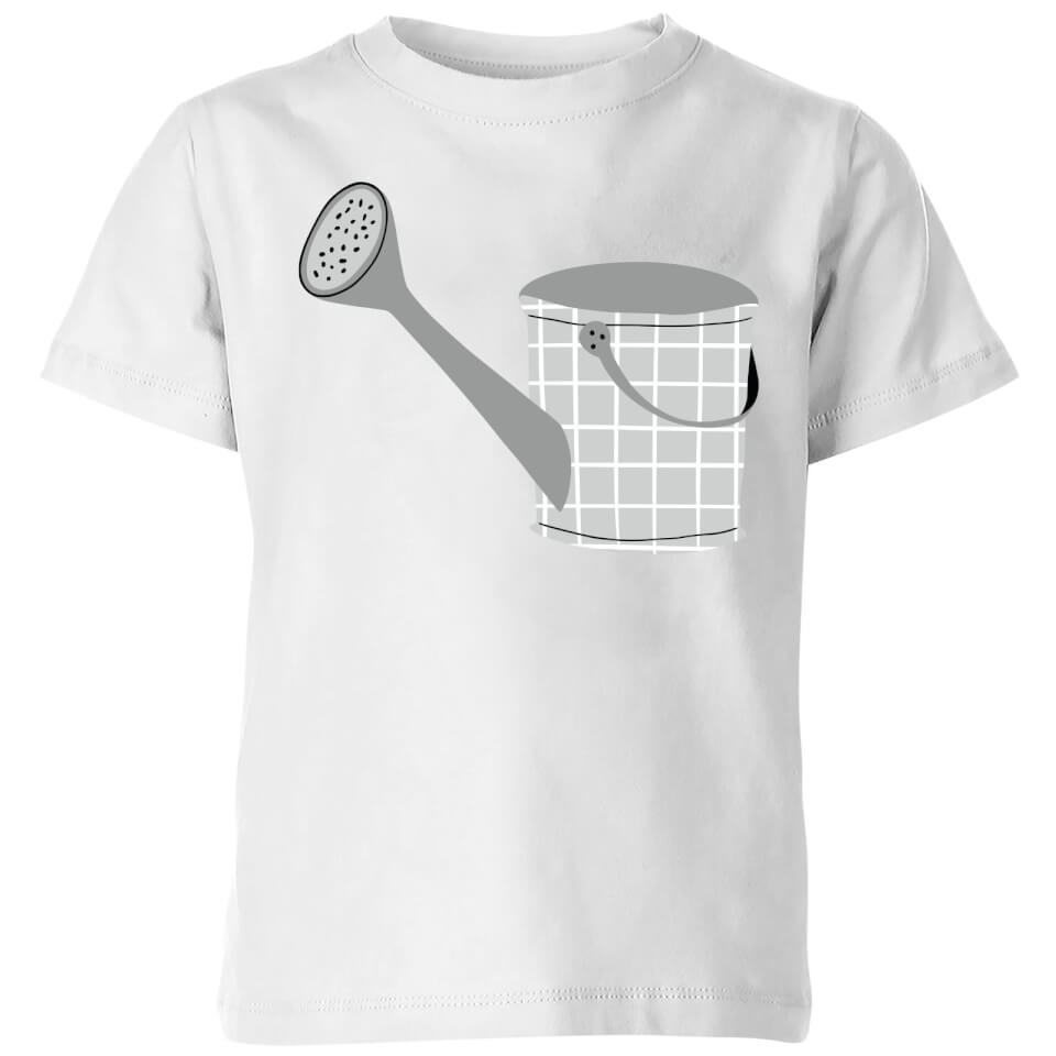 Watering Can Kids' T-Shirt - White