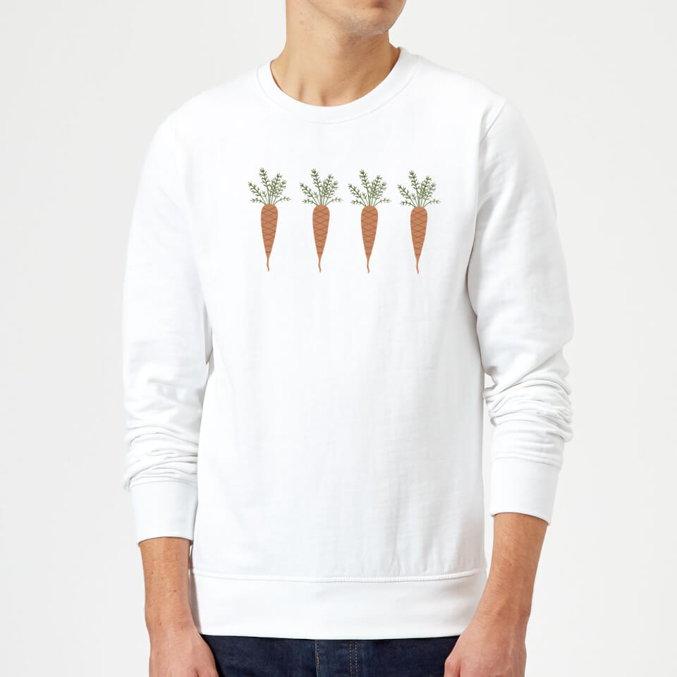 Carrots Sweatshirt - White