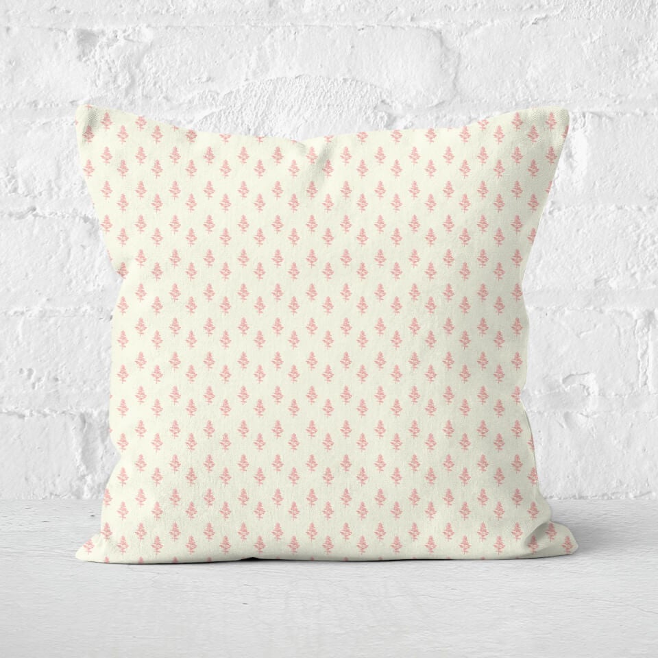 Pine Tree Pattern Square Cushion