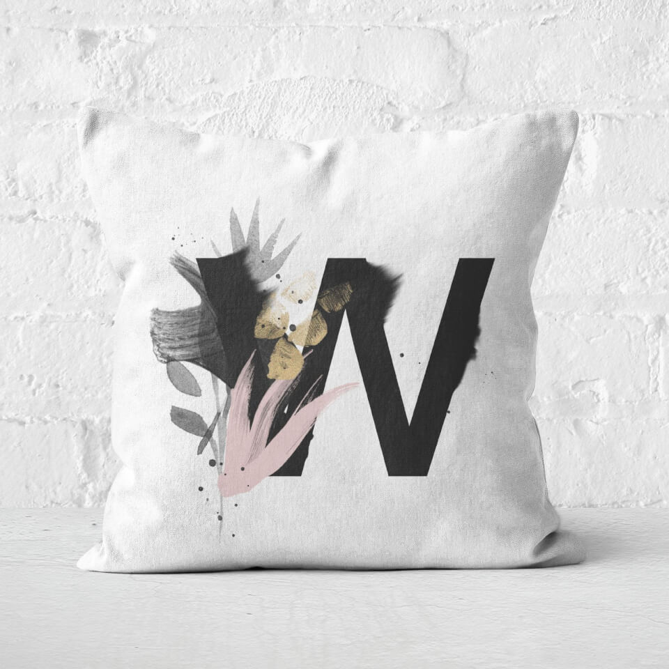 Wabi-Sabi W Square Cushion 0