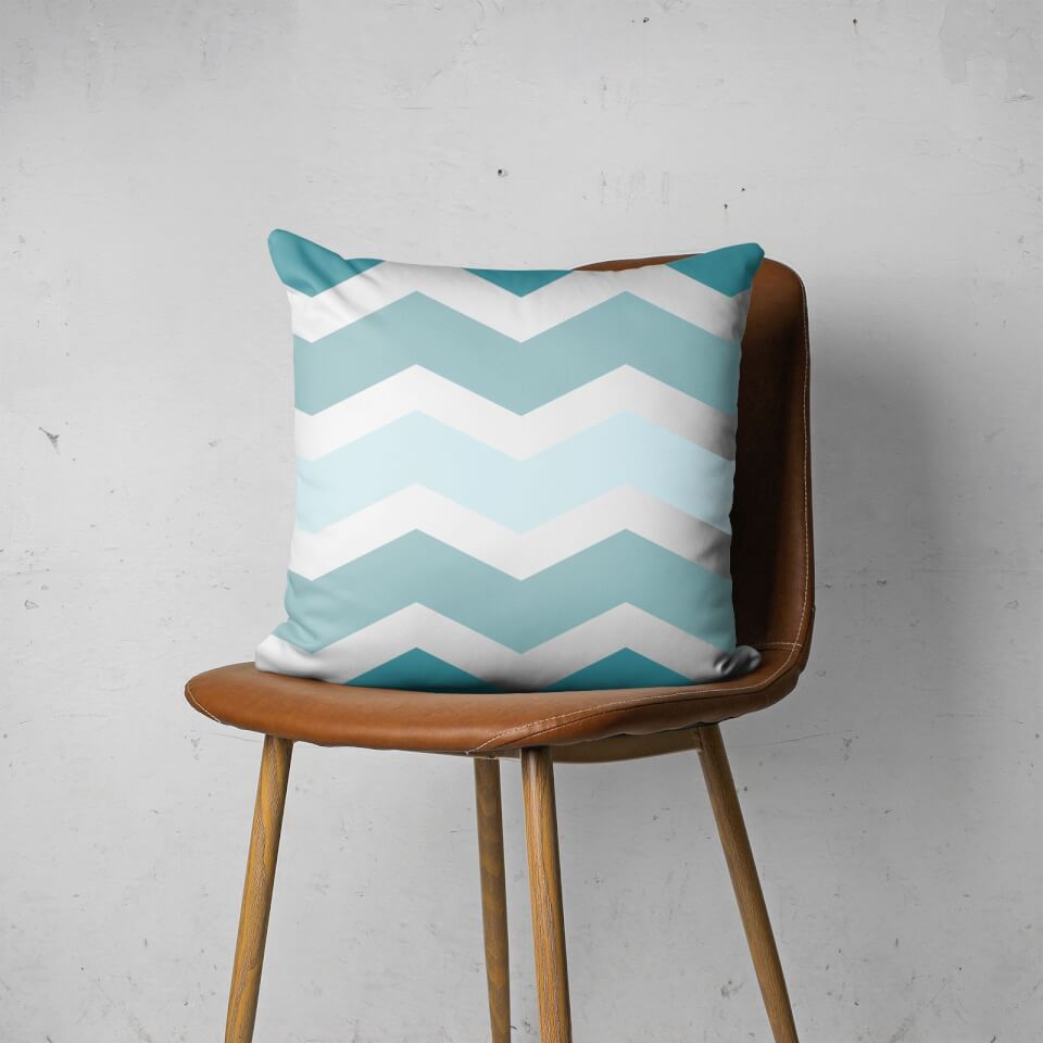 Zig Zags Square Cushion 2