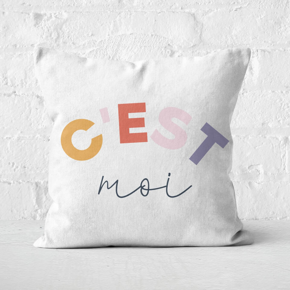 C'est Moi Square Cushion