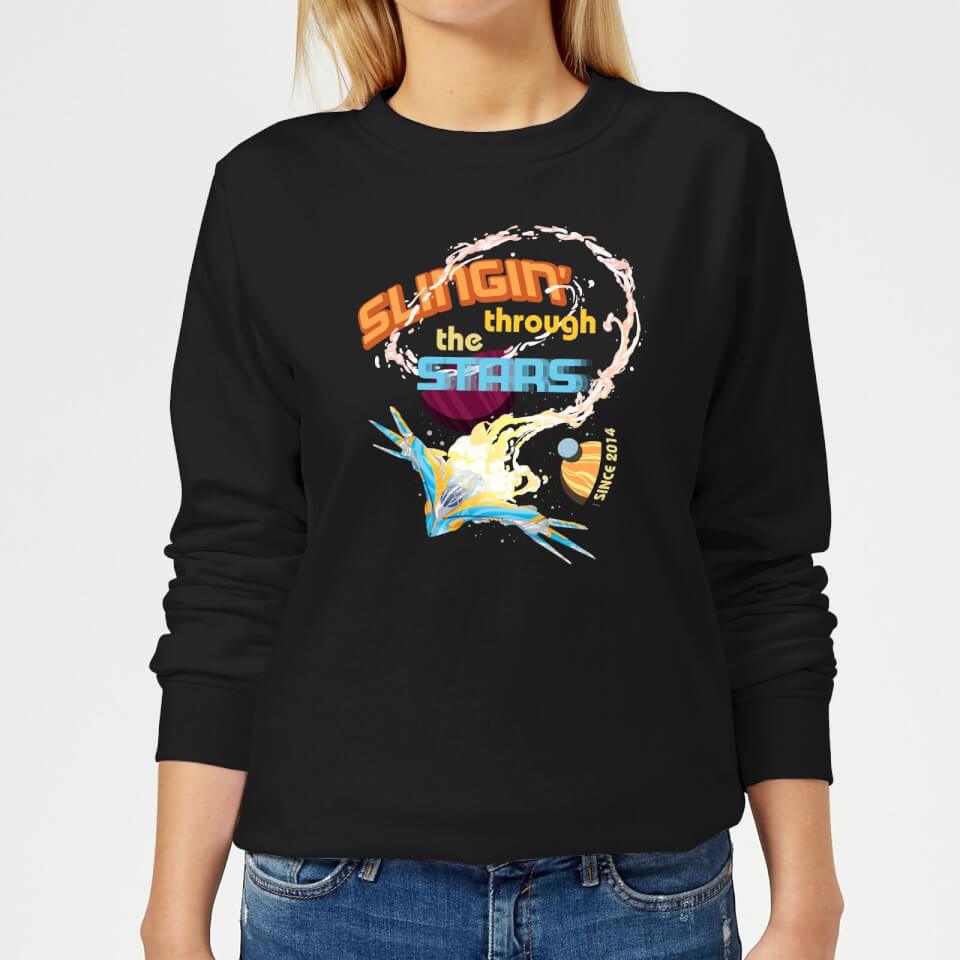 Marvel Guardians Of The Galaxy Milano Stars Women's Sweatshirt - Black