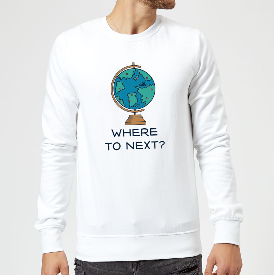 Globe Where To Next? Sweatshirt - White