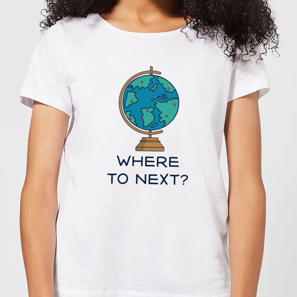Globe Where To Next? Women's T-Shirt - White