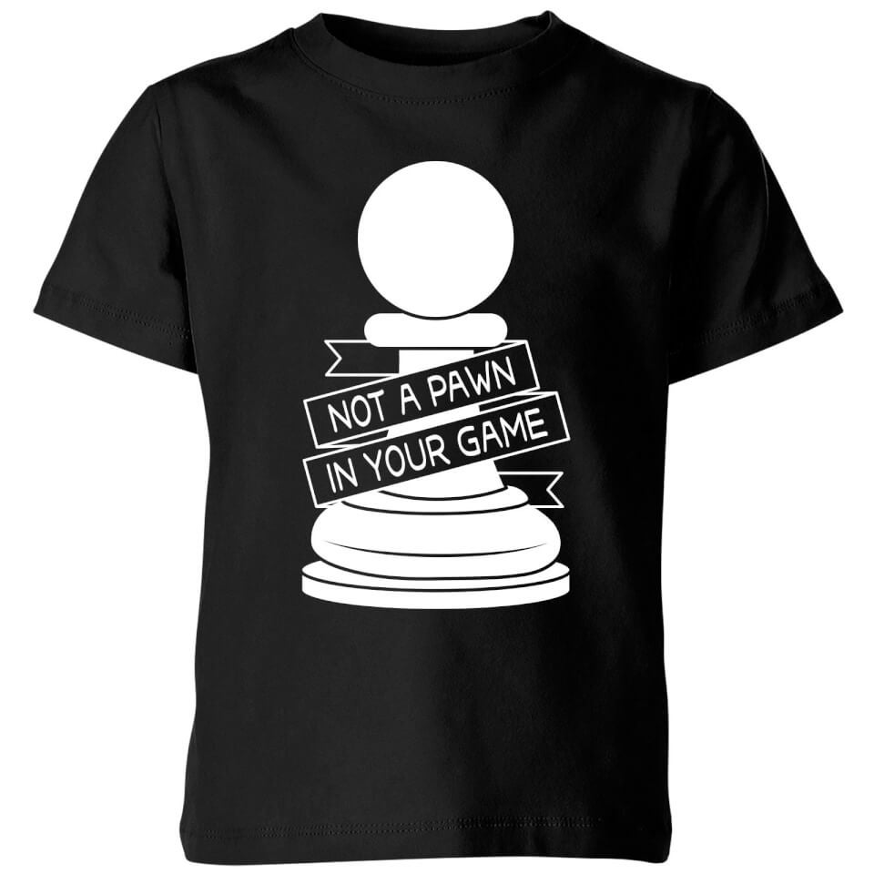 Pawn Chess Piece Kids' T-Shirt - Black
