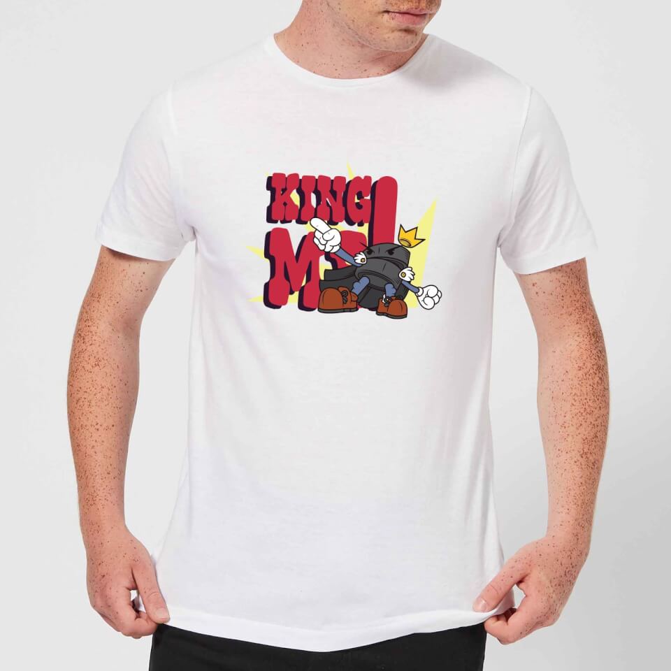 King Me! Checker King Men's T-Shirt - White