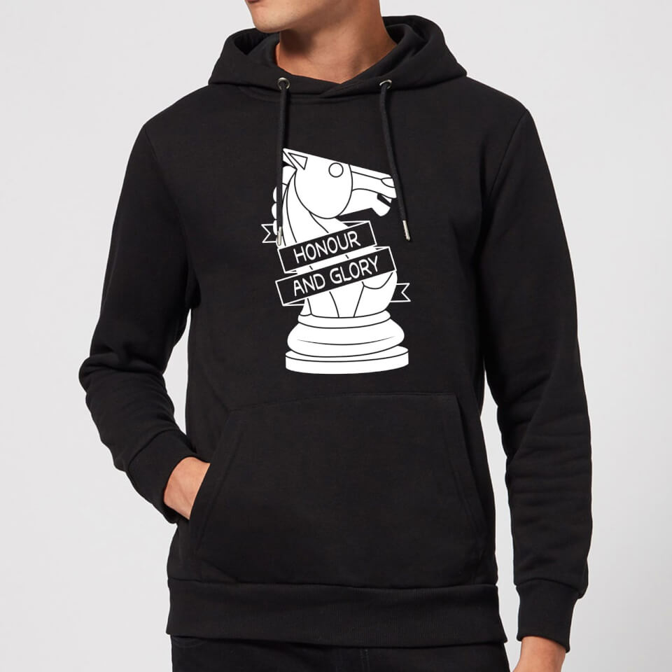Knight Chess Piece Hoodie - Black