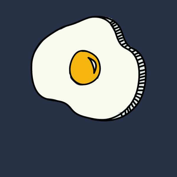 Cooking Fried Egg Hoodie 0