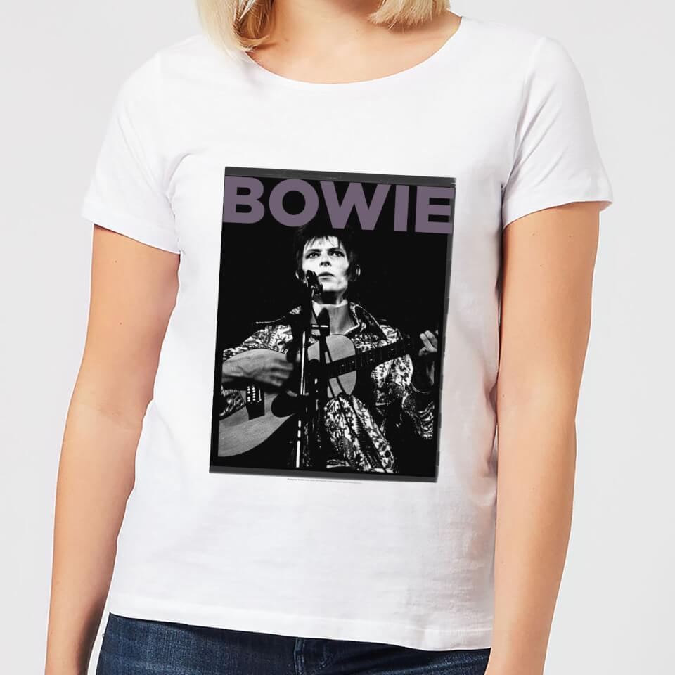 David Bowie Rock 2 Women's T-Shirt - White