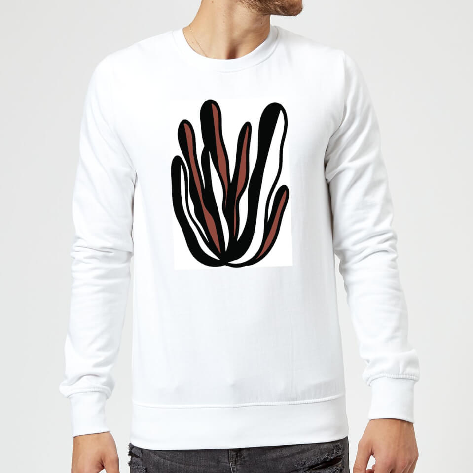 Candlelight Native Stylised Bush Sweatshirt - White