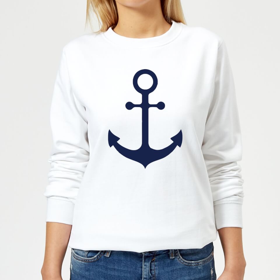 Candlelight Anchor Women's Sweatshirt - White