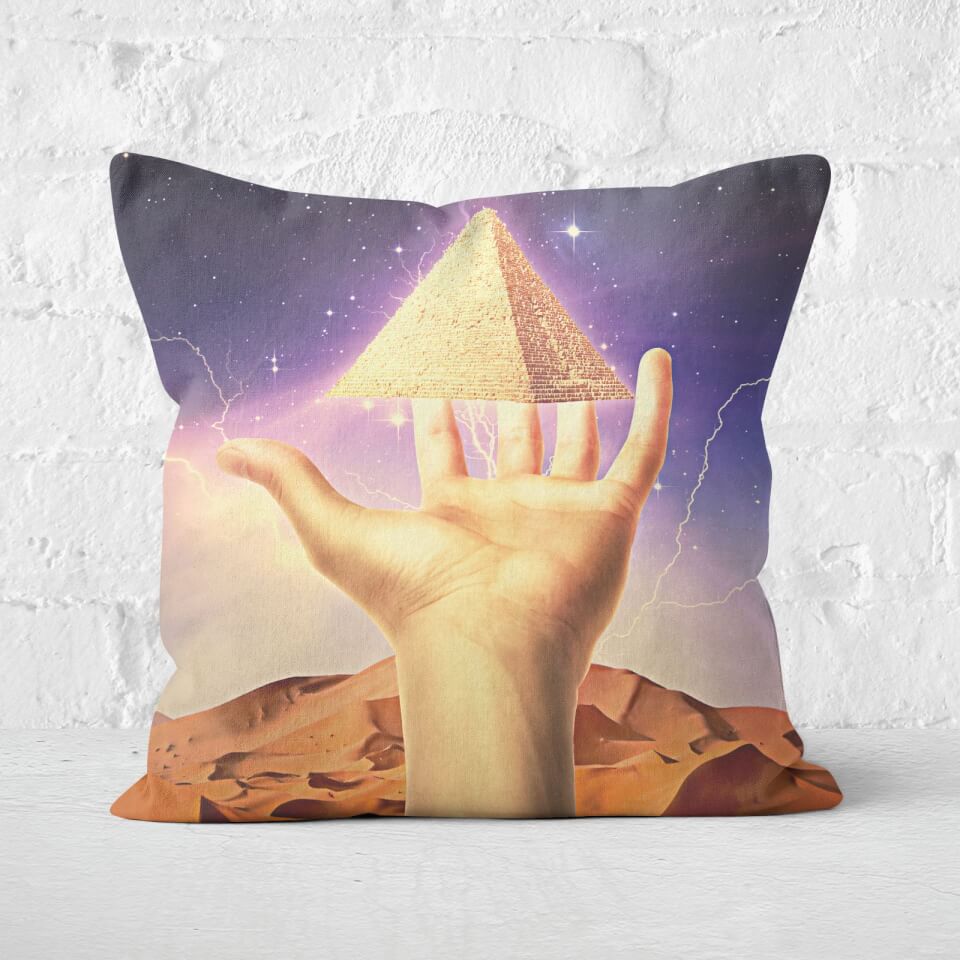 Ten Strikes Cushion Square Cushion