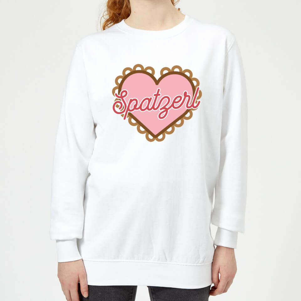 Oktoberfest Spatzerl Women's Sweatshirt - White