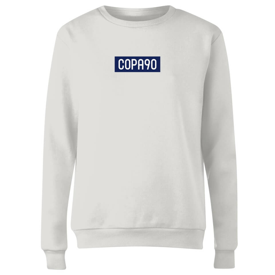 COPA90 Everyday - White/Navy/White Women's Sweatshirt - White