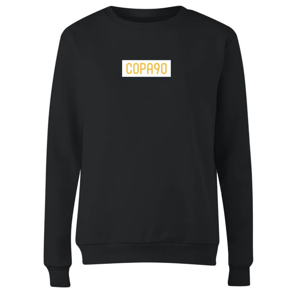 COPA90 Everyday - Black/White/Yellow Women's Sweatshirt - Black