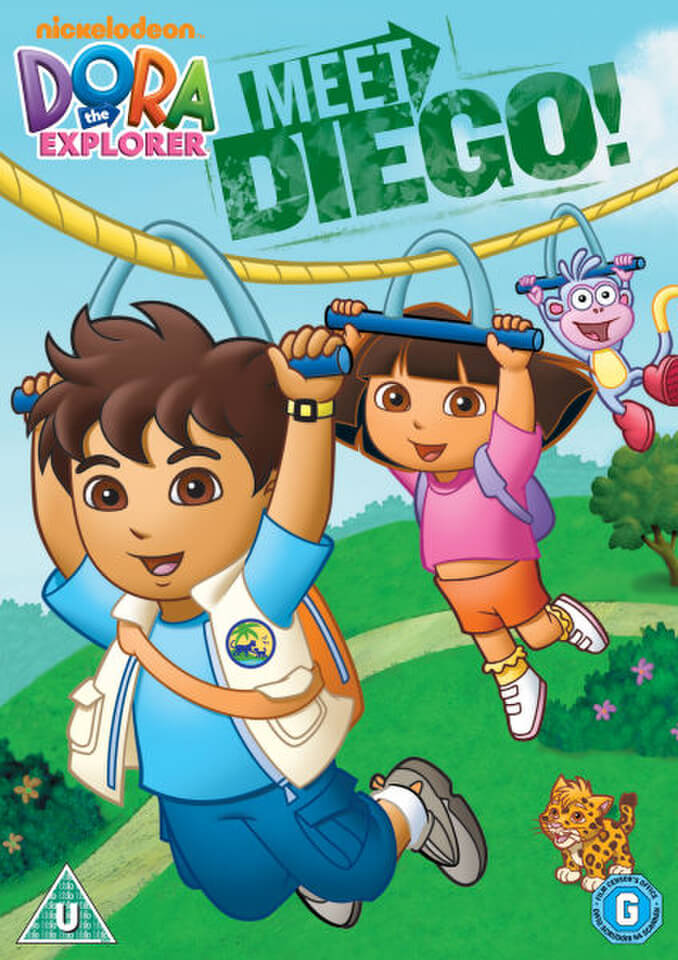 Dora The Explorer - Meet Diego DVD - Zavvi UK