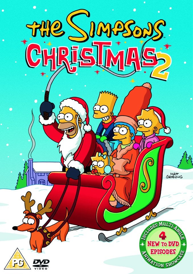The Simpsons Christmas 2 DVD Zavvi UK