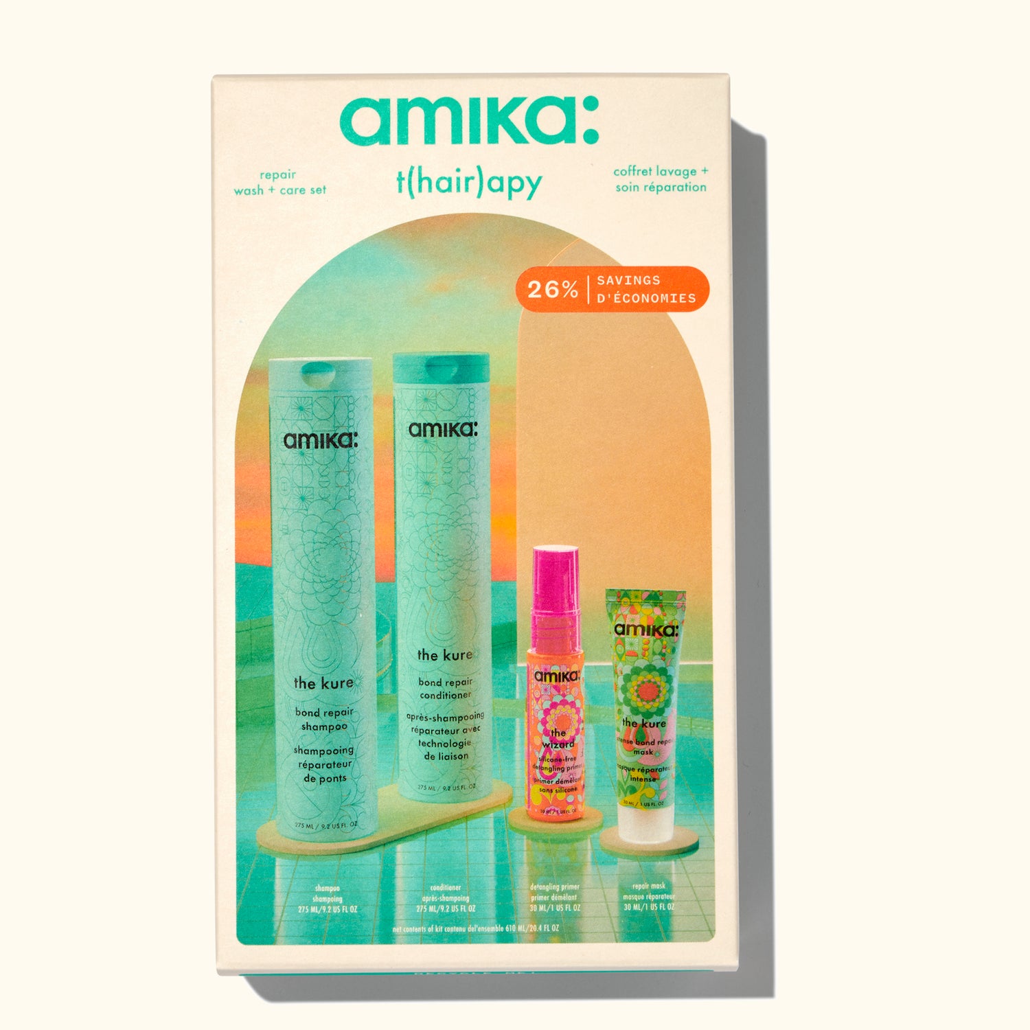 hair care gift sets gifts + value sets amika uk