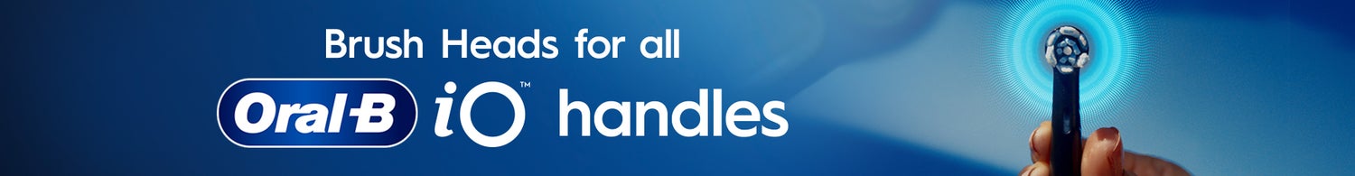 Oral-B iO Brush Heads - Oscillation meets vibrations for Oral-B's best technology and an enjoyable brushing experience.