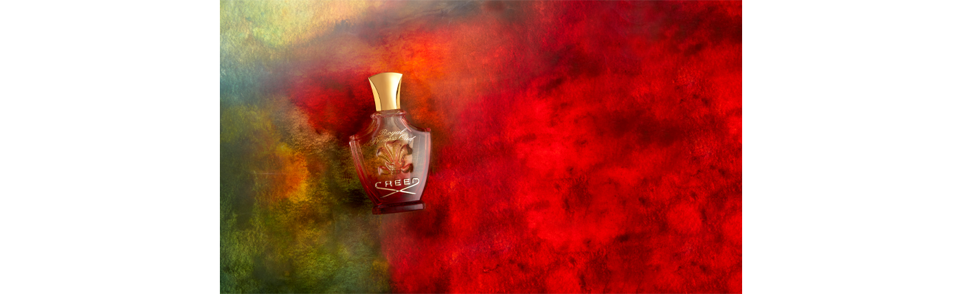 Royal Princess Oud surrounded by red smoke