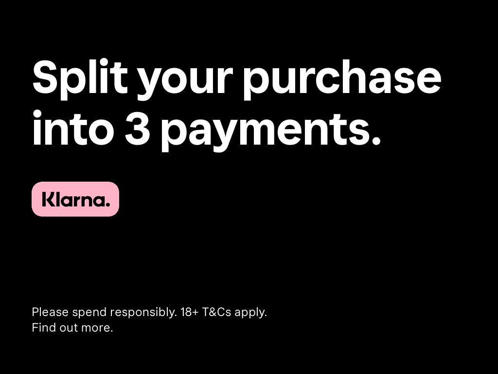 Split you purchase into 3 payments with Klarna