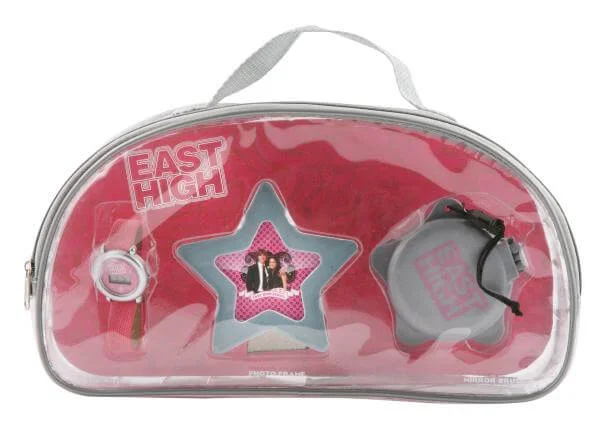 High School Musical 3 LCD Watch, Alarm, Hairbrush Gift Set
