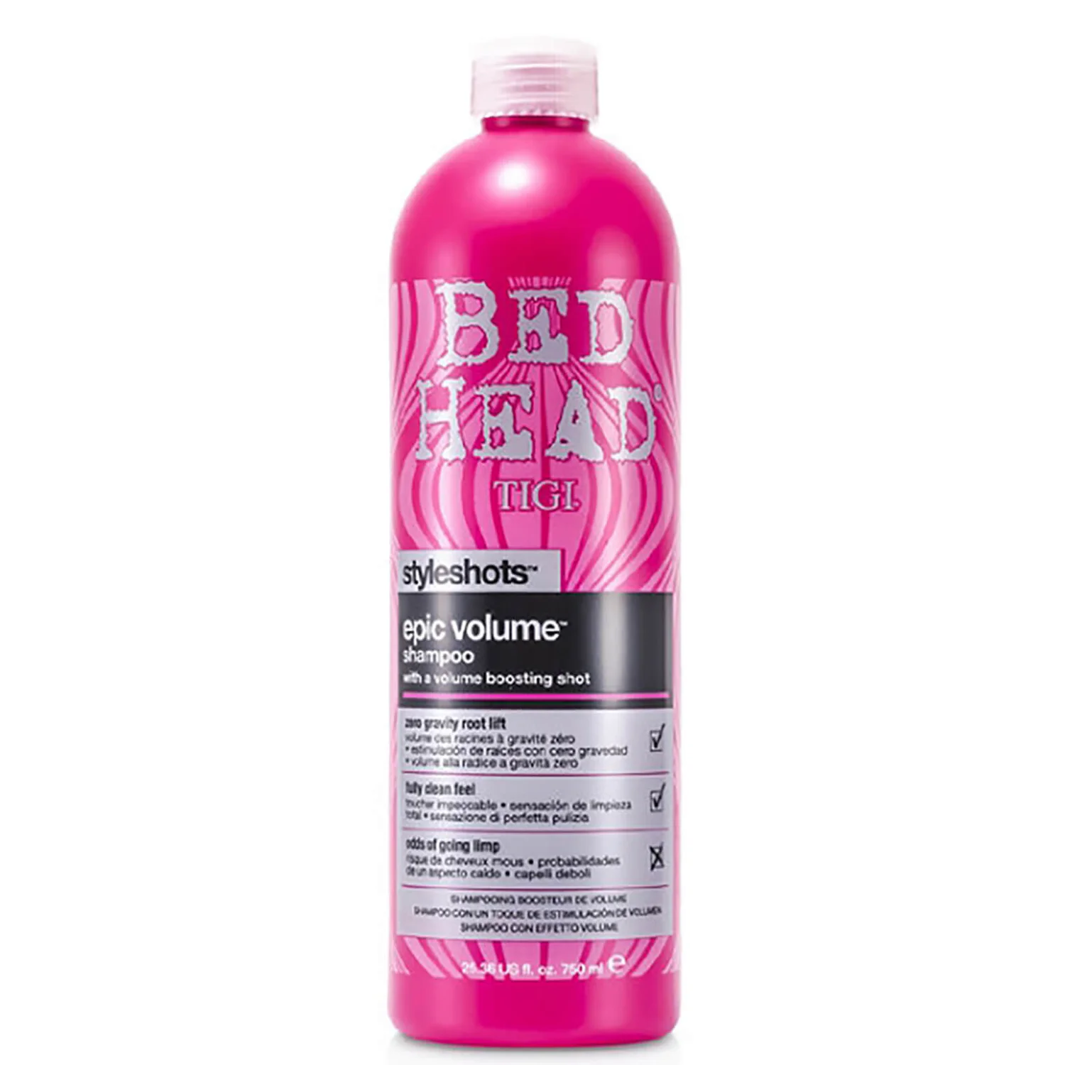 TIGI Bed Head Styleshots Epic Volume Shampoo (750ml)