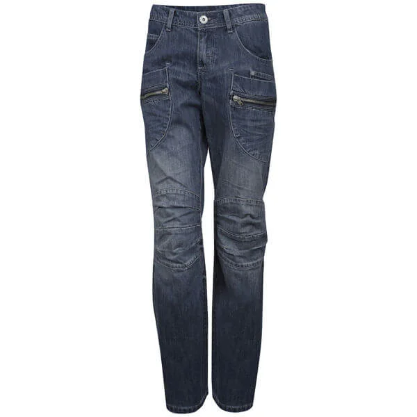 Bench Women's Boyfriend Jeans - Blue Stonewash
