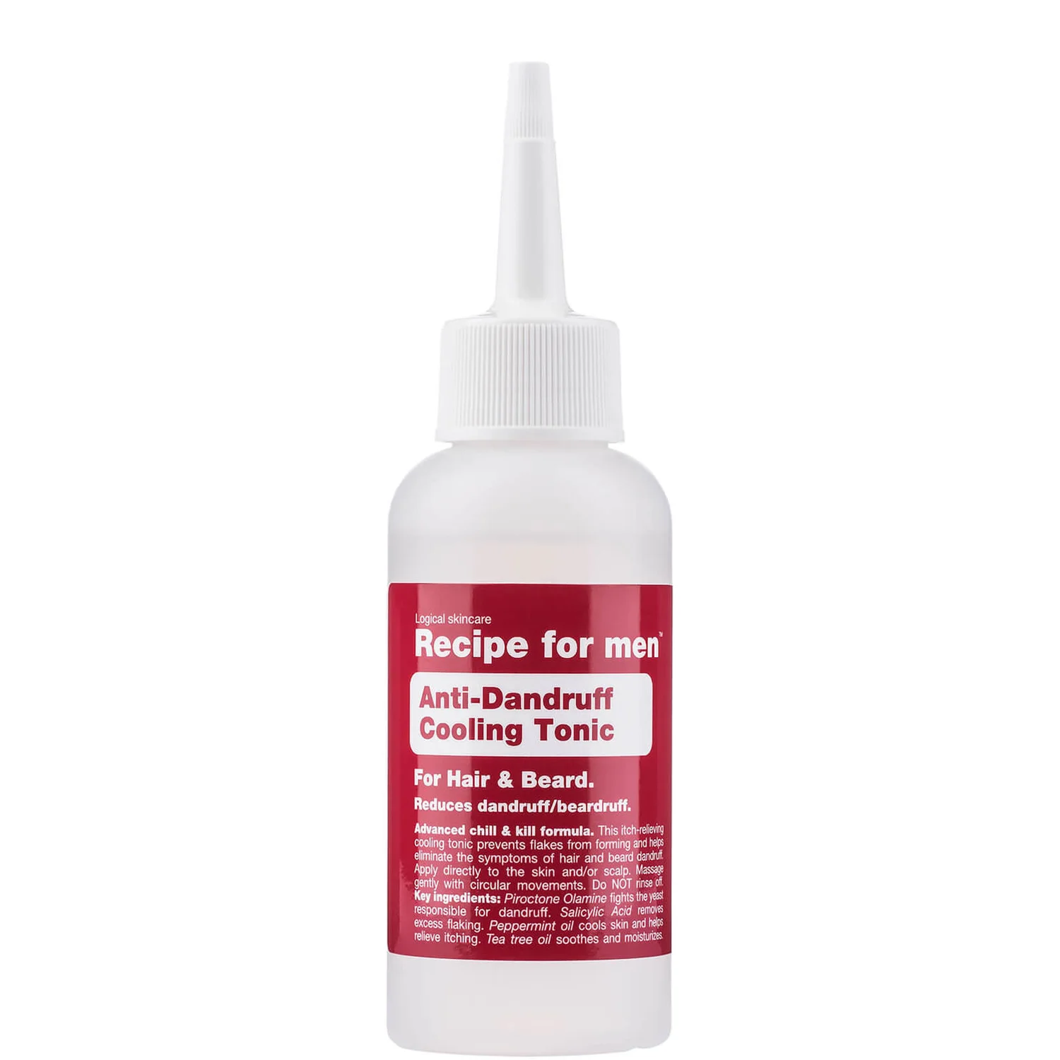 Recipe For Men Anti Dandruff Tonic - Hair and Beard 100ml