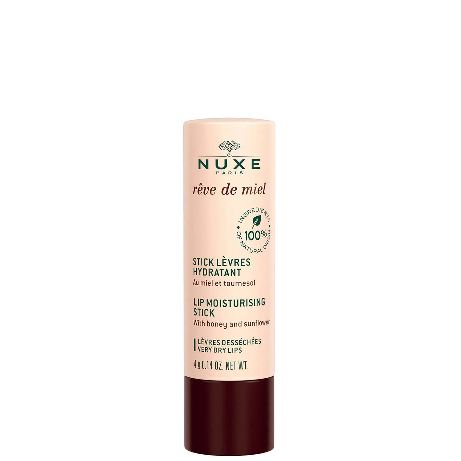 NUXE Reve De Miel -huulipuna (4g puikko)