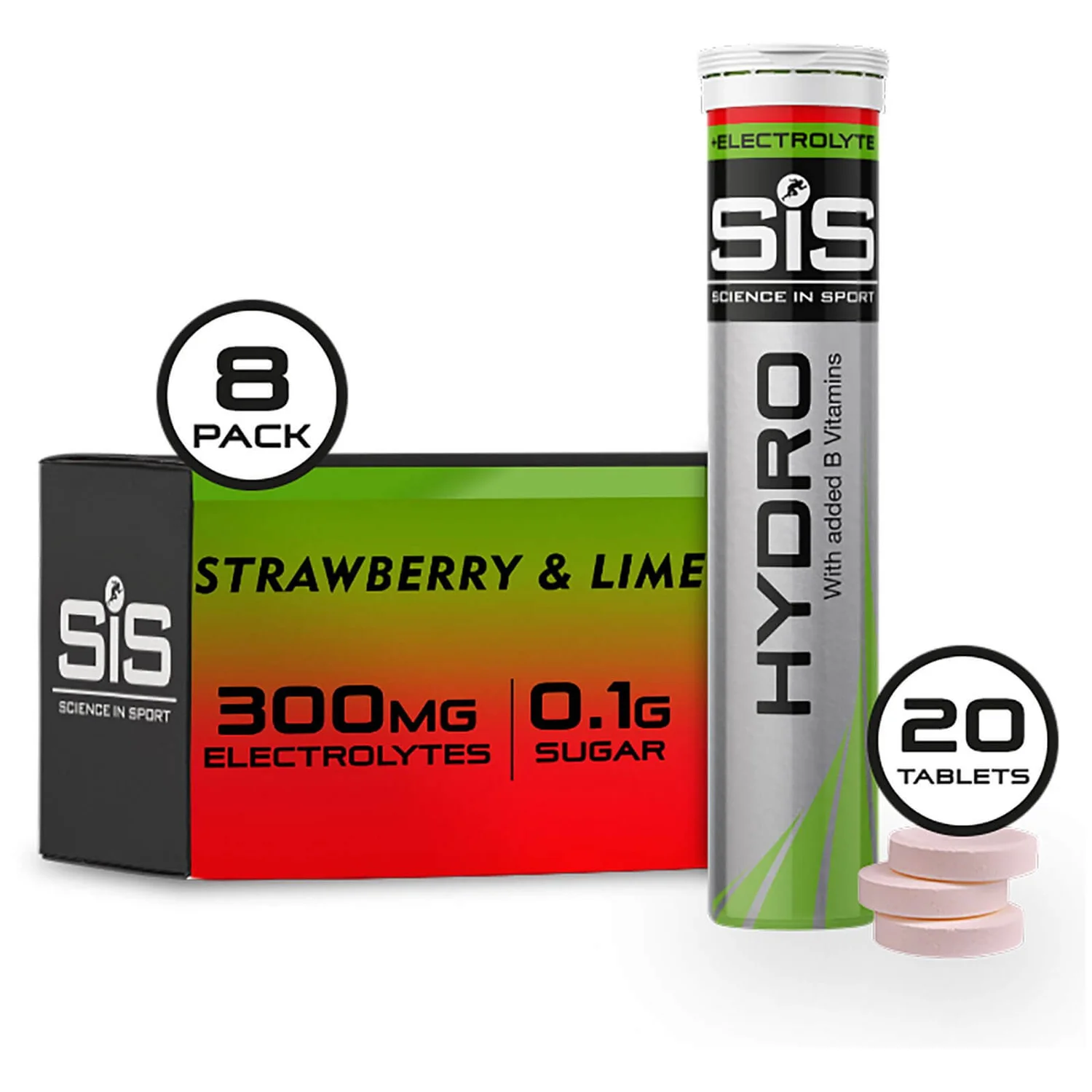 Science in Sport Go Hydro Getränke Tabletten - 20 Stück