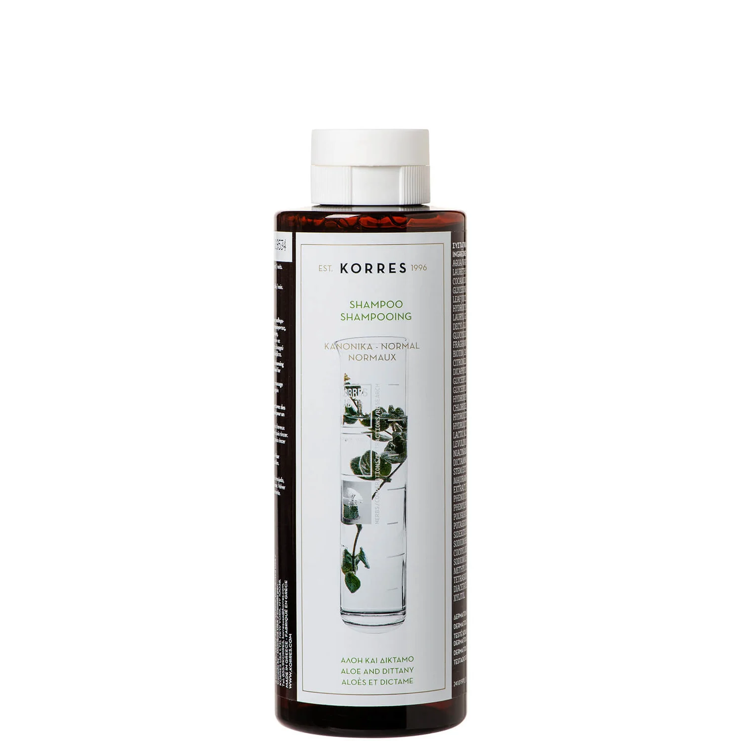KORRES Natural Aloe and Dittany Shampoo for Normal/Dull Hair 250 ml