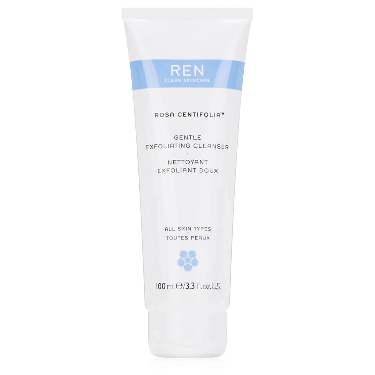 REN Rosa Centifolia Gentle Exfoliating Cleanser (100 ml)