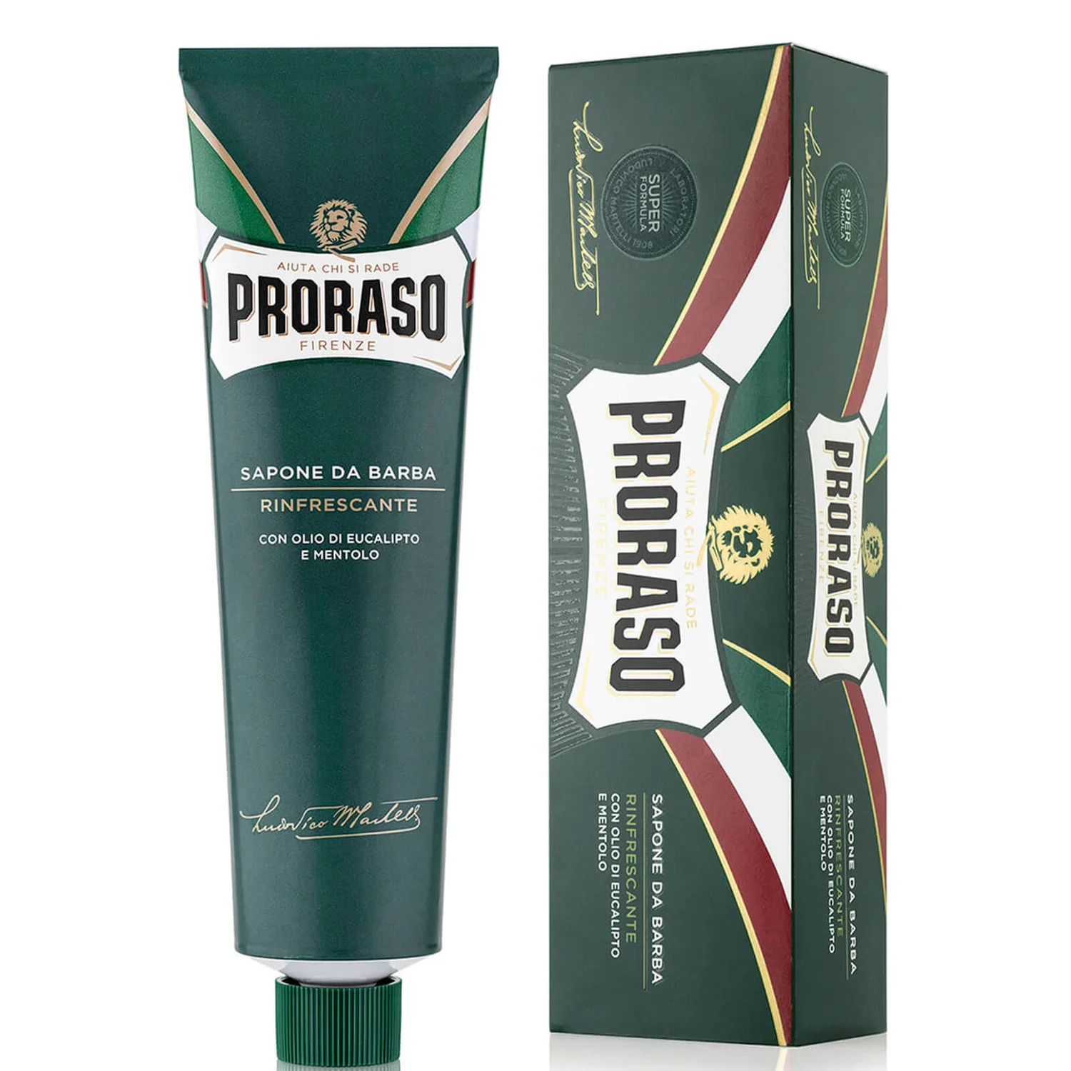 Proraso-partavaahtotuubi, Eucalyptus & Menthol
