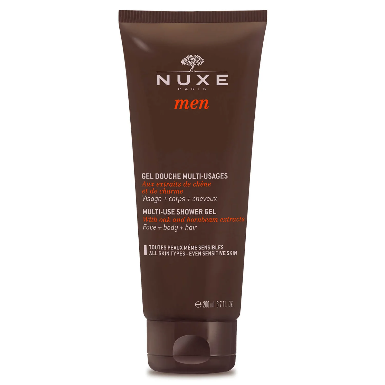Gel de Duche Multiusos para Homem da NUXE 200 ml