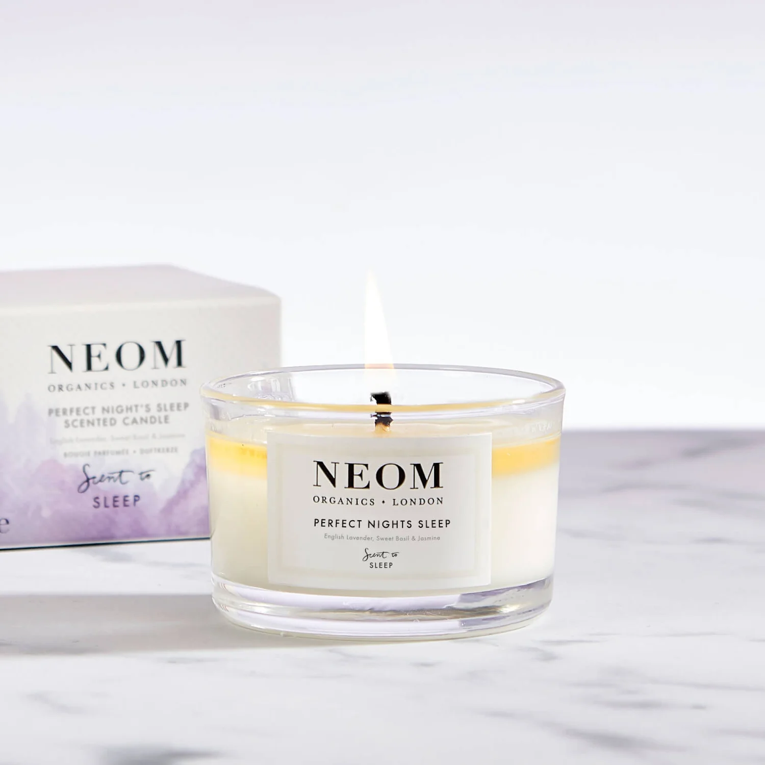 Perfect Nights Sleep Scented Travel Candle NEOM