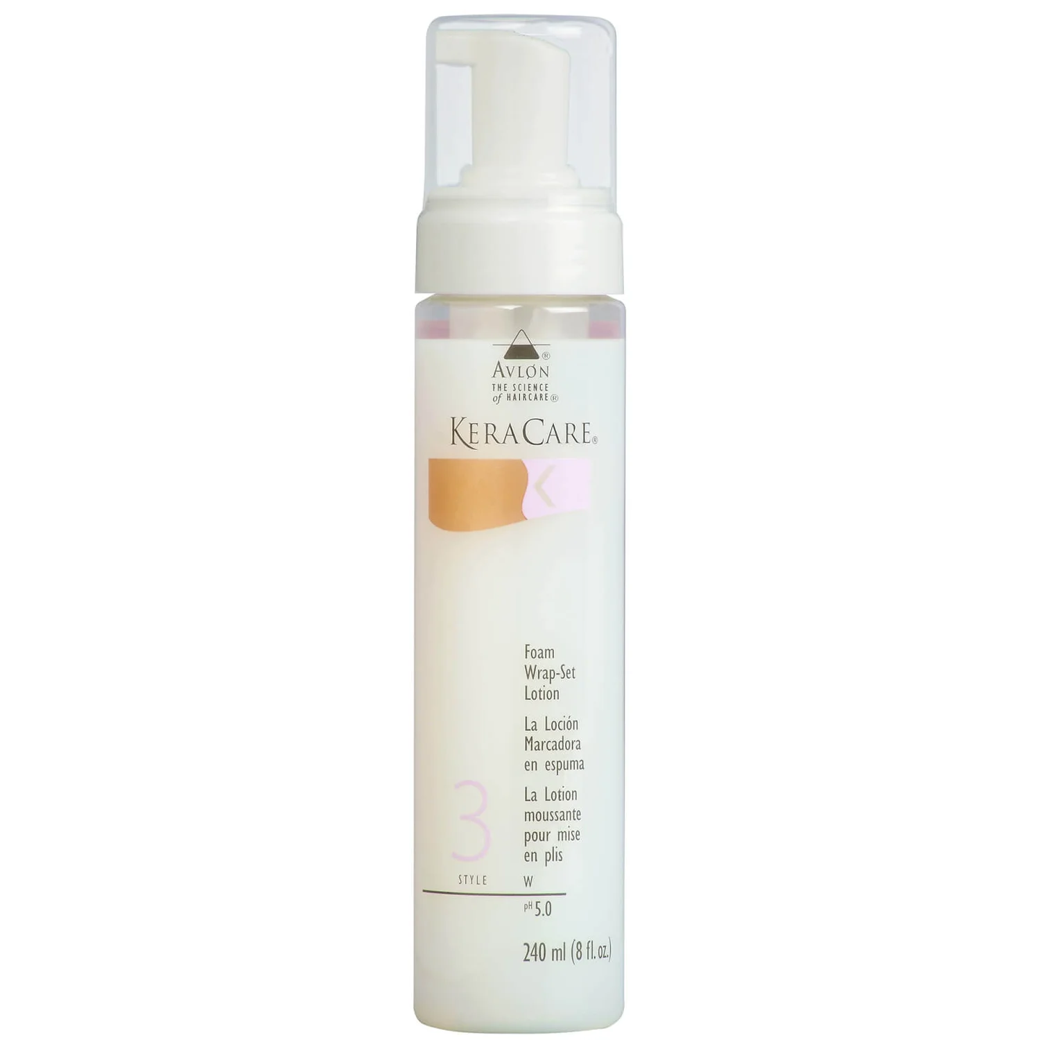 KeraCare Foam Wrap Setting Lotion (240 ml)