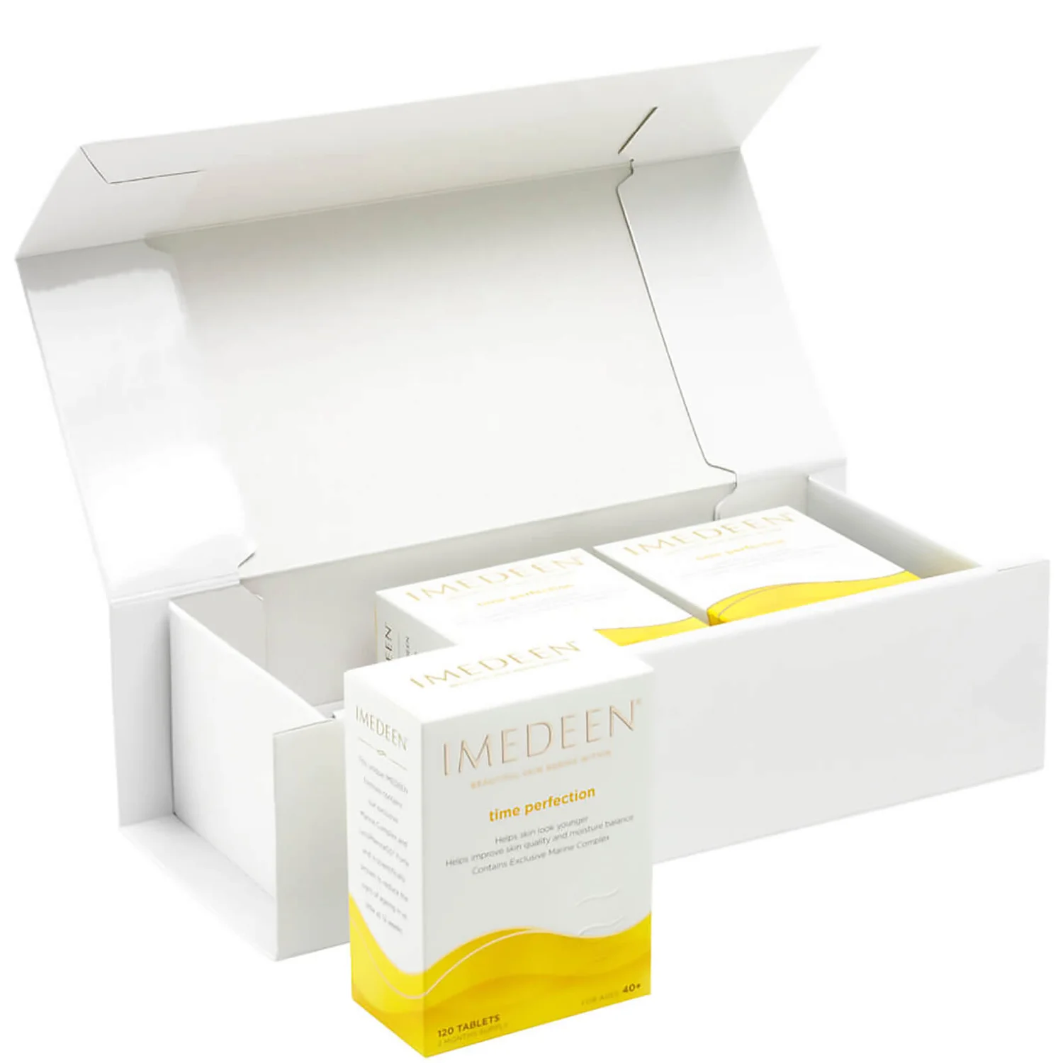 Imedeen Time Perfection Beauty & Skin Supplement, contains Vitamin C and Zinc, 6 Month Bundle, 3x120 Tablets, Age 40+