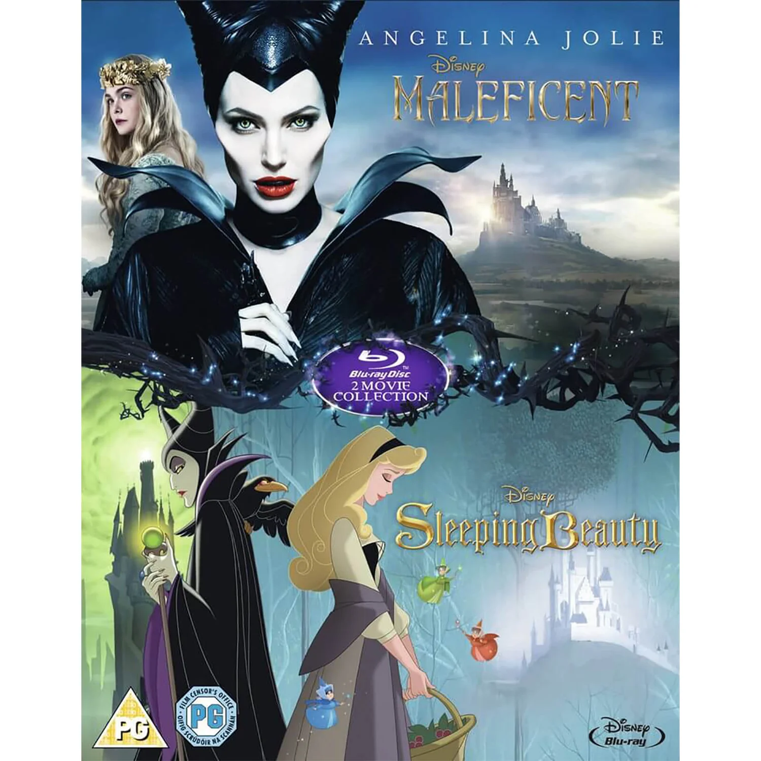 Doppelpack Maleficent – Die dunkle Fee/Dornröschen