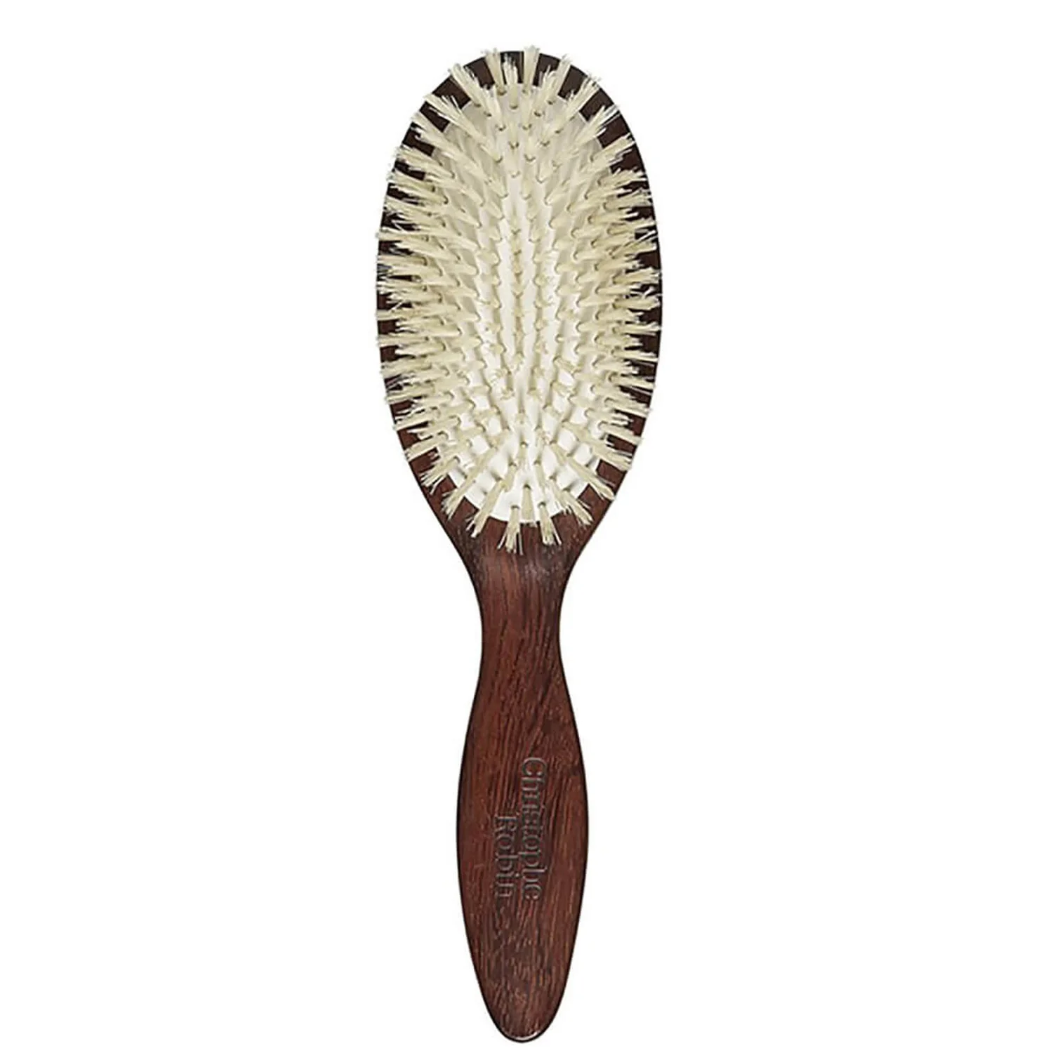 The Christophe Robin Boar Bristle Detangling Brush is perfect for detangling long hair. 