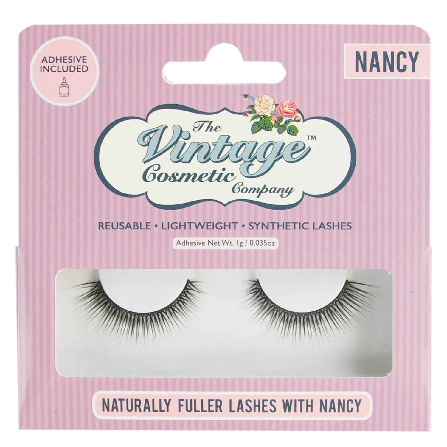 The Vintage Cosmetics Company Nancy False Strip Lashes