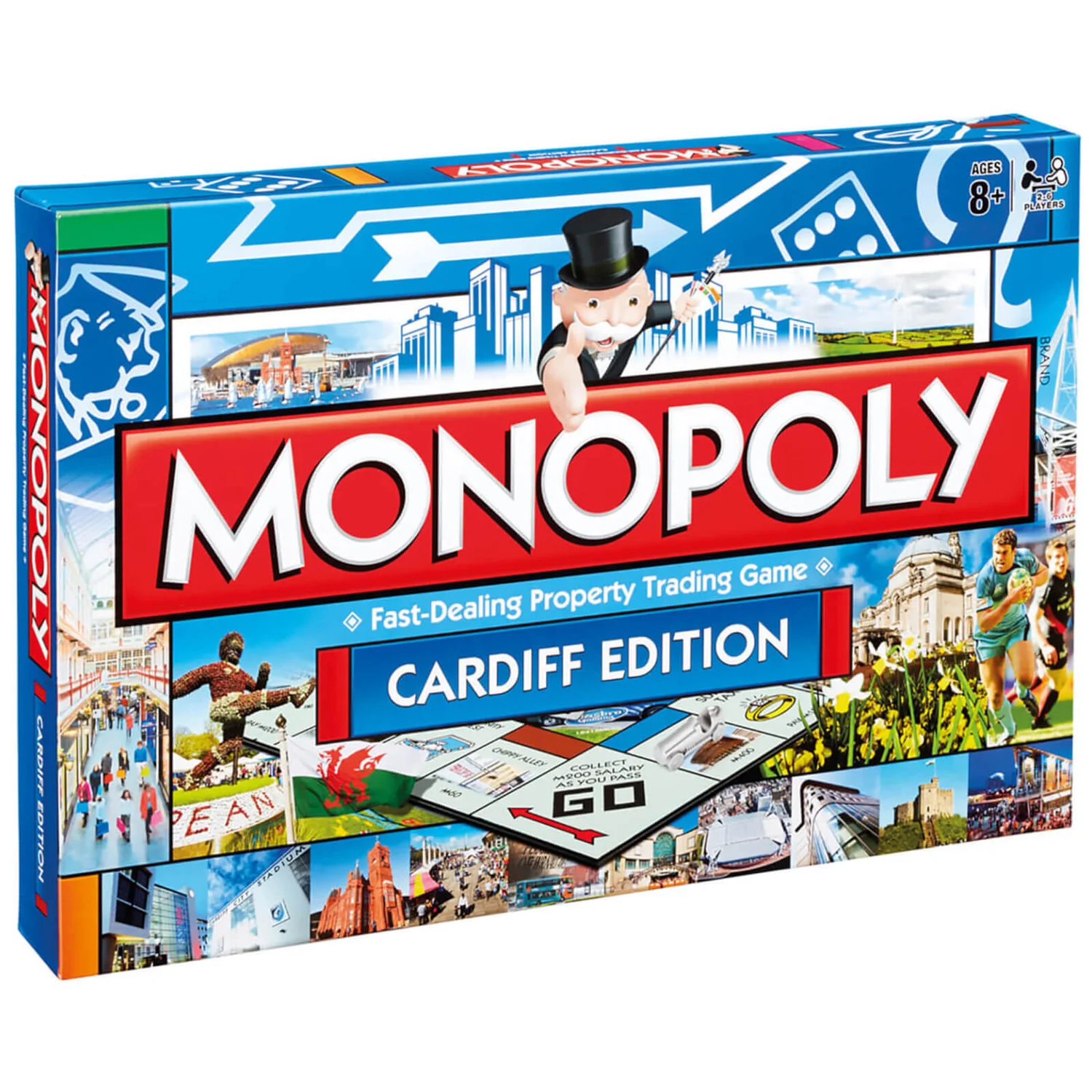 Monopoly Board Game - Cardiff Edition