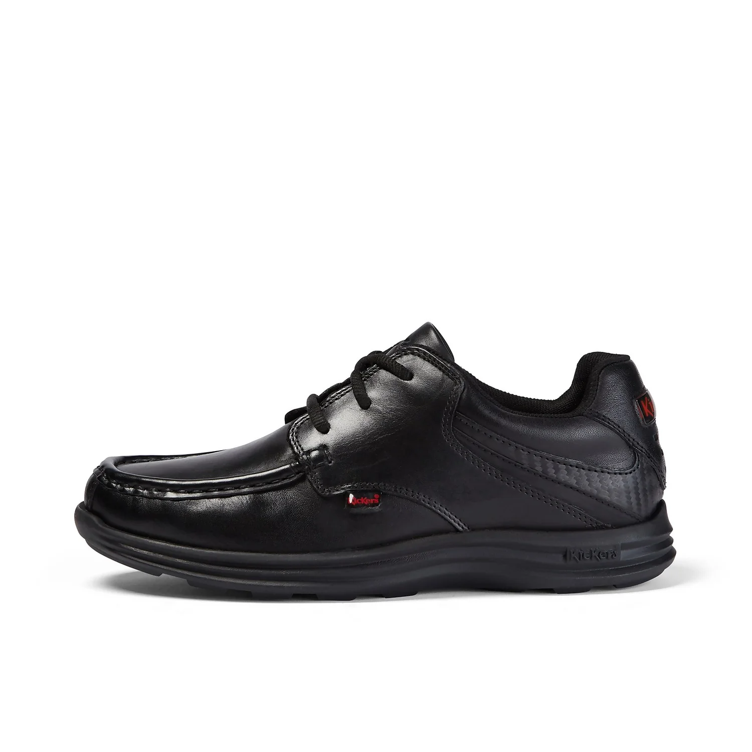 KICKERS REASAN LACE LTHR JM BLACK