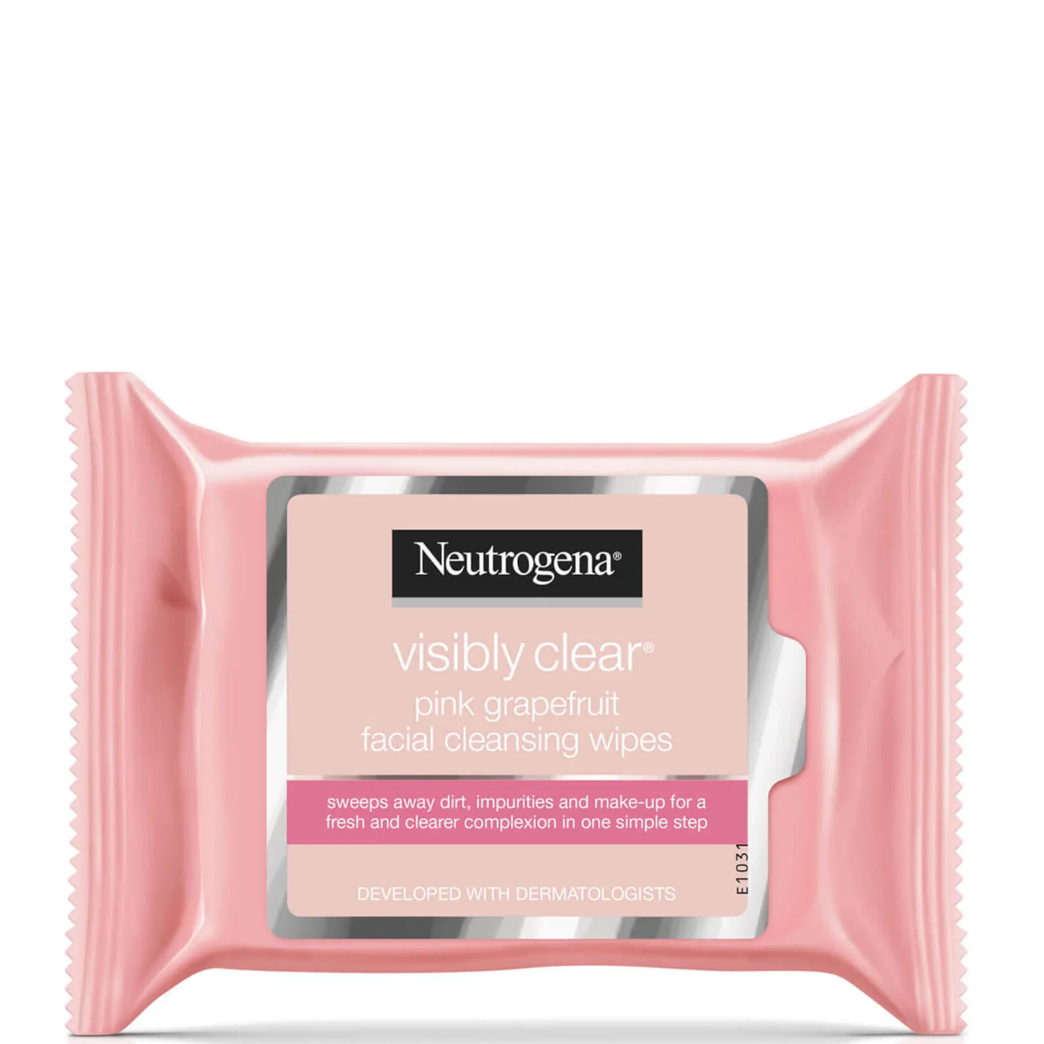 Neutrogena Pink Grapefruit Medicated Facial Wipes (25 Wipes)
