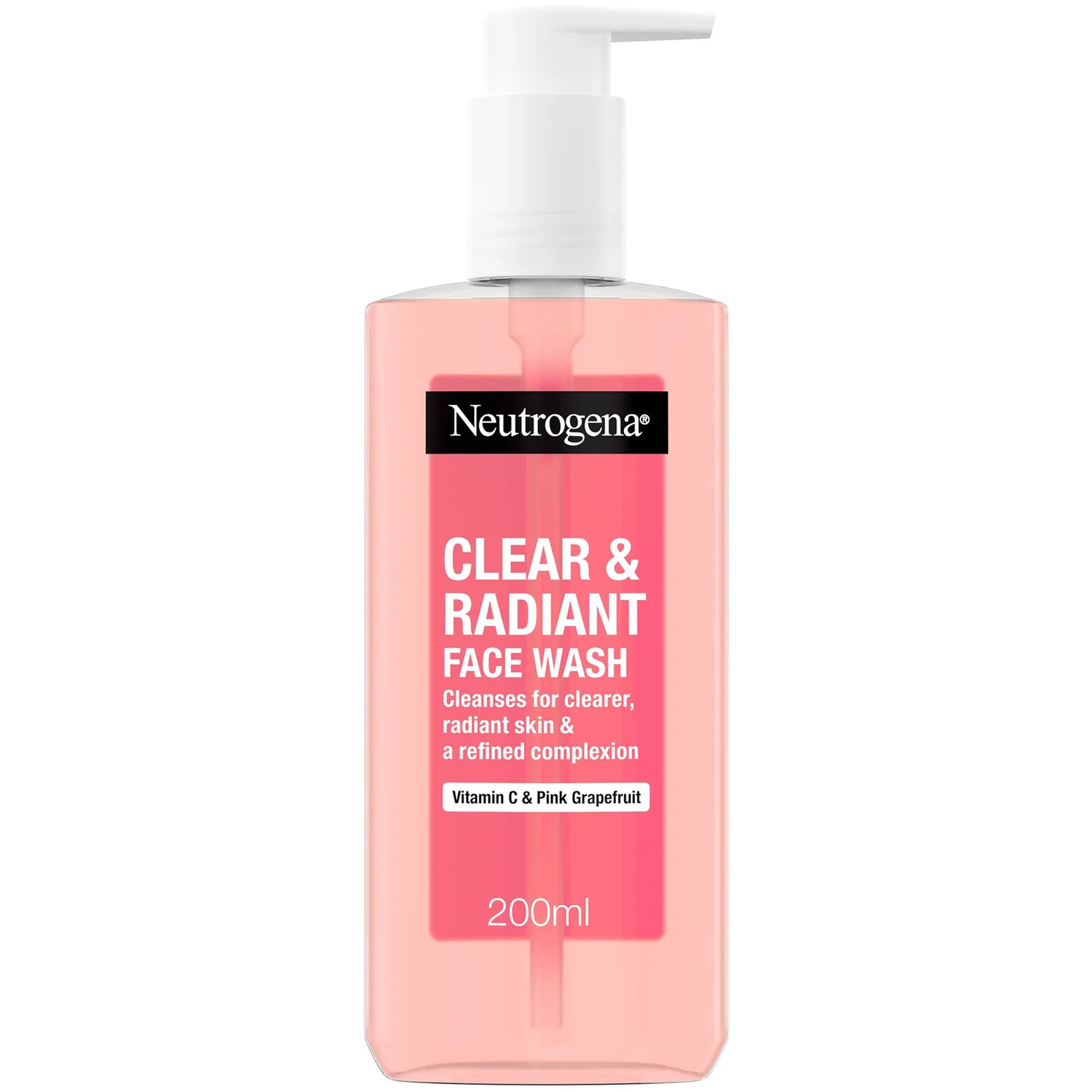 Neutrogena Visibly Clear Pink Grapefruit Facial Wash 200 ml